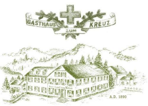Gasthof Und Pension Zum Kreuz Lautenbach Exterior foto